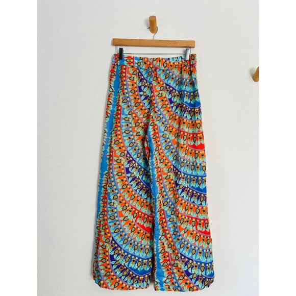PAOLITA Womens Medium Multicolor Wide Leg Pants - Picture 5 of 12